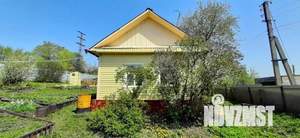 Дом 47м², 1-этажный, участок 8 сот.  