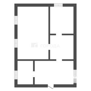 Дом 72м&sup2;, 1-этажный, участок 9 сот.  