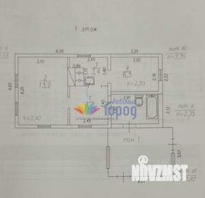 Дом 29м², 1-этажный, участок 7 сот.  