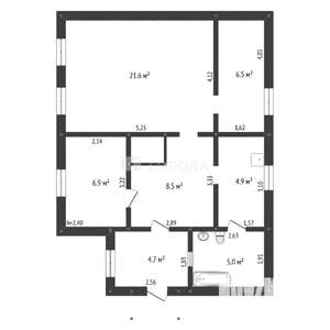 Дом 67м², 1-этажный, участок 8 сот.  