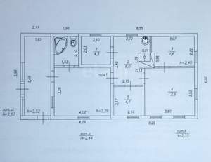 Дом 120м², 2-этажный, участок 9 сот.  