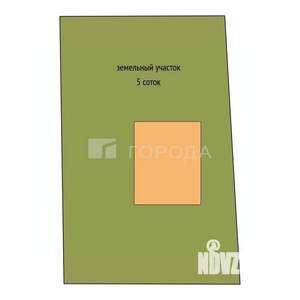 Дом 22м², 1-этажный, участок 5 сот.  