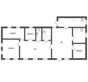 Дом 214м², 2-этажный, участок 7 сот.  