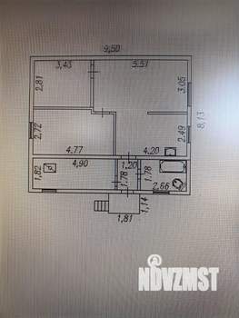 Дом 76м&sup2;, 1-этажный, участок 6 сот.  