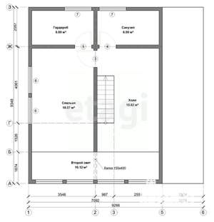 Дача 122м², 2-этажный, участок 12 сот.  