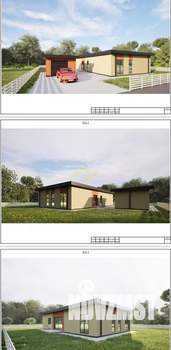 Коттедж 119м², 1-этажный, участок 10 сот.  