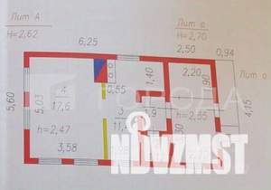Дом 32м&sup2;, 1-этажный, участок 8 сот.  