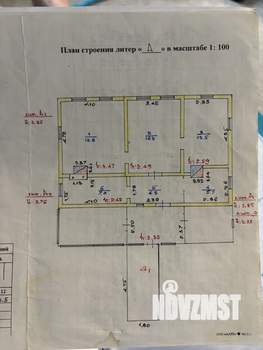 Дом 67м², 1-этажный, участок 9 сот.  