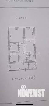 Дом 65м², 1-этажный, участок 6 сот.  