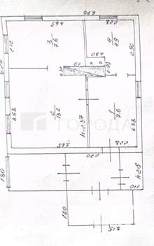 Дом 64м&sup2;, 1-этажный, участок 6 сот.  