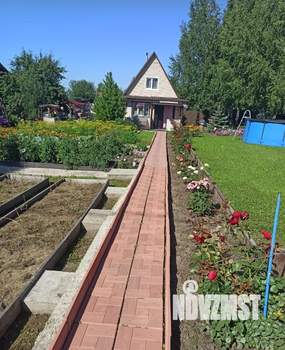 Дом 59м&sup2;, 2-этажный, участок 10 сот.  