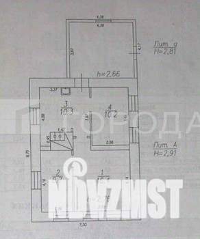 Дом 46м&sup2;, 1-этажный, участок 5 сот.  