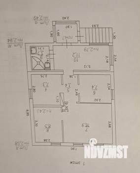 Дом 71м&sup2;, 2-этажный, участок 6 сот.  