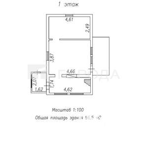 Дом 66м², 2-этажный, участок 5 сот.  