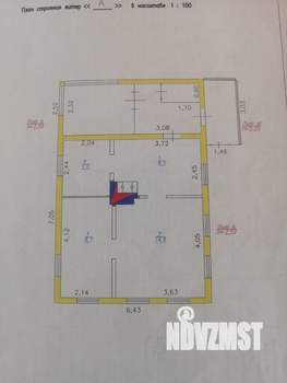 Дом 52м², 1-этажный, участок 7 сот.  