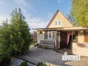 Дом 59м², 2-этажный, участок 10 сот.  