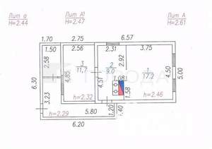 Дом 38м², 1-этажный, участок 19 сот.  