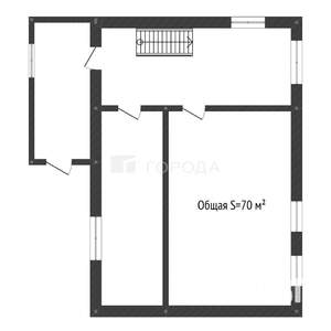 Дом 70м², 2-этажный, участок 8 сот.  