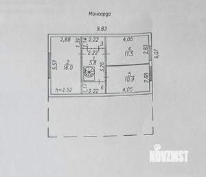 Дом 120м², 2-этажный, участок 15 сот.  