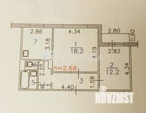Дом 78м², 2-этажный, участок 6 сот.  