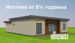 Коттедж 119м², 1-этажный, участок 10 сот.  