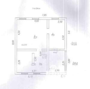 Дом 88м², 2-этажный, участок 7 сот.  
