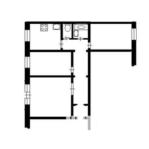 3-к квартира, на длительный срок, 67м2, 1/9 этаж