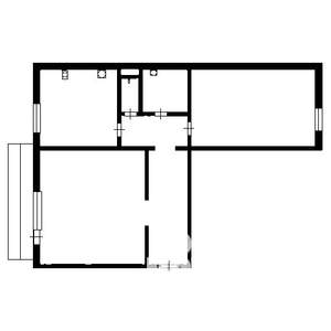 2-к квартира, на длительный срок, 51м2, 5/5 этаж