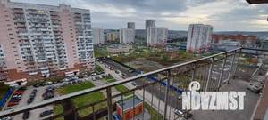 1-к квартира, посуточно, 40м2, 13/18 этаж