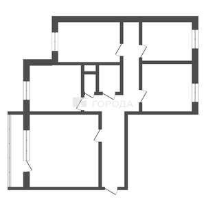 4-к квартира, на длительный срок, 79м2, 10/10 этаж