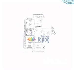 3-к квартира, на длительный срок, 60м2, 2/5 этаж