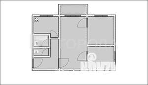 3-к квартира, на длительный срок, 47м2, 2/5 этаж