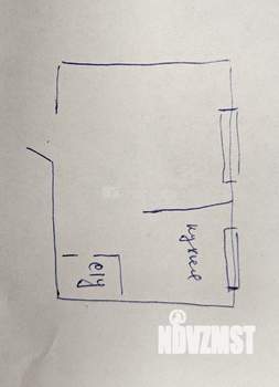 Студия квартира, на длительный срок, 24м2, 4/9 этаж