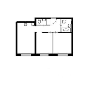 2-к квартира, на длительный срок, 62м2, 3/5 этаж