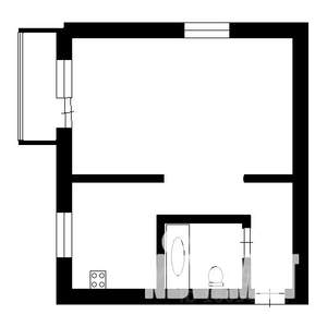 1-к квартира, на длительный срок, 34м2, 3/5 этаж