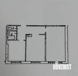 2-к квартира, на длительный срок, 43м2, 1/5 этаж