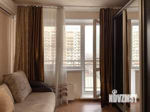 1-к квартира, посуточно, 39м2, 10/18 этаж