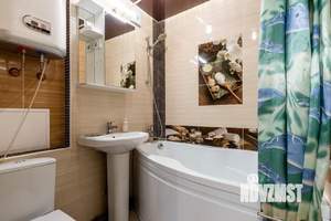 2-к квартира, посуточно, 44м2, 1/1 этаж