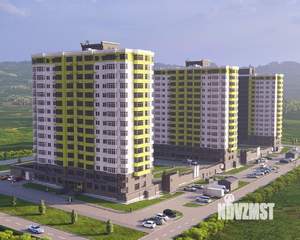 1-к квартира, строящийся дом, 44м2, 8/15 этаж