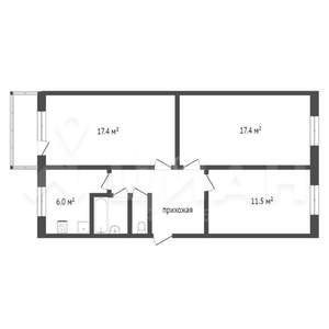 3-к квартира, вторичка, 65м2, 7/9 этаж