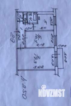 2-к квартира, вторичка, 44м2, 4/5 этаж