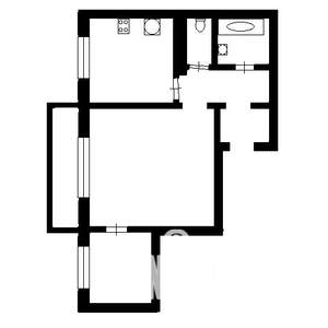 2-к квартира, вторичка, 41м2, 2/9 этаж