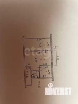 2-к квартира, вторичка, 46м2, 2/5 этаж