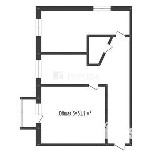 2-к квартира, вторичка, 51м2, 6/10 этаж