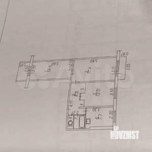 3-к квартира, вторичка, 62м2, 3/9 этаж