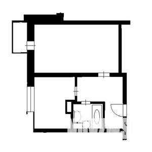 1-к квартира, вторичка, 36м2, 4/5 этаж
