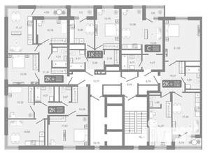 Студия квартира, вторичка, 33м2, 2/16 этаж