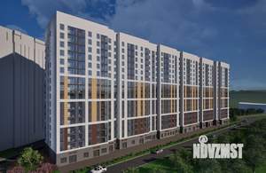 1-к квартира, строящийся дом, 37м2, 5/16 этаж