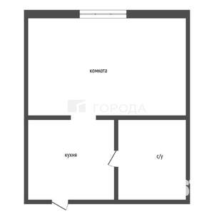 Студия квартира, вторичка, 13м2, 2/5 этаж