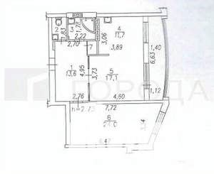 2-к квартира, вторичка, 80м2, 14/18 этаж